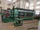 High Efficiency Gabion Wire Mesh Machine Green Color With Automatic Oil System